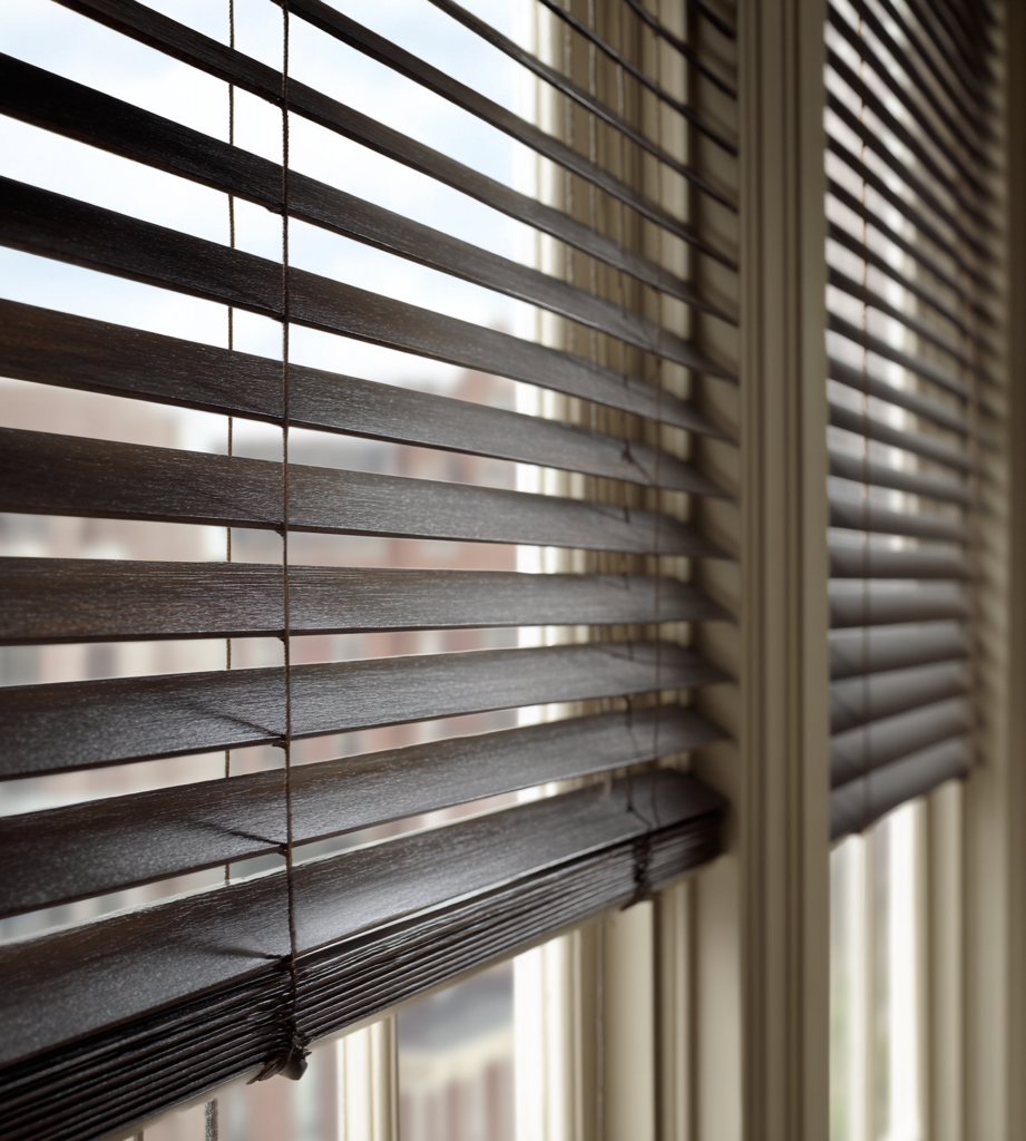 Жалюзи на окна горизонтальные алюминиевые (фото)